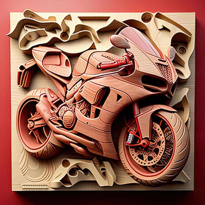 3D модель Ducati Panigale V2 (STL)